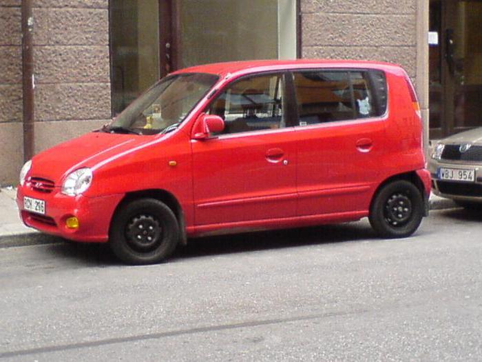 Granskning av bilen Hyundai Atos