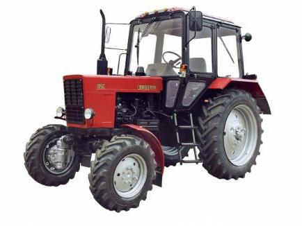 MTZ-80 traktor: specifikationer, tillbehör