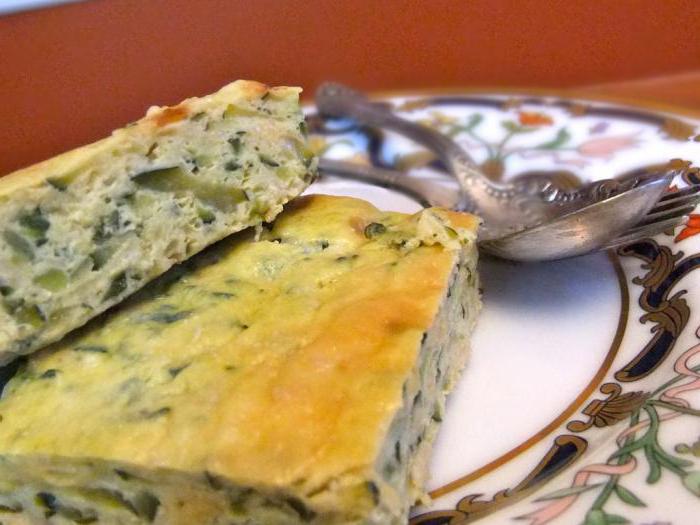 frittata recept med courgetter