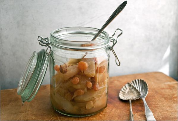Mistress notat: komposit av päron och äpplen - matlagning recept