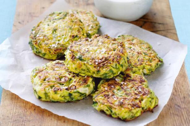 squash fritters utan ägg