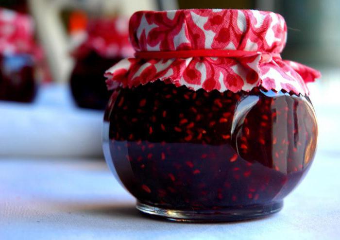 Raspberry confiture recept