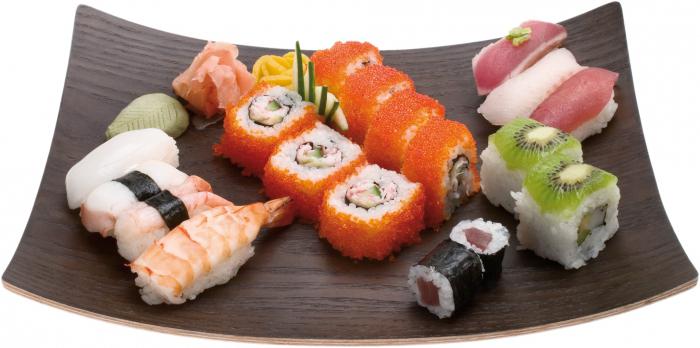 Vad är skillnaden mellan sushi och rullar? Vi förstår tillsammans