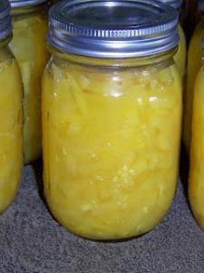 Sylt från kucchini med apelsiner och citroner. Matlagning sylt för vintern