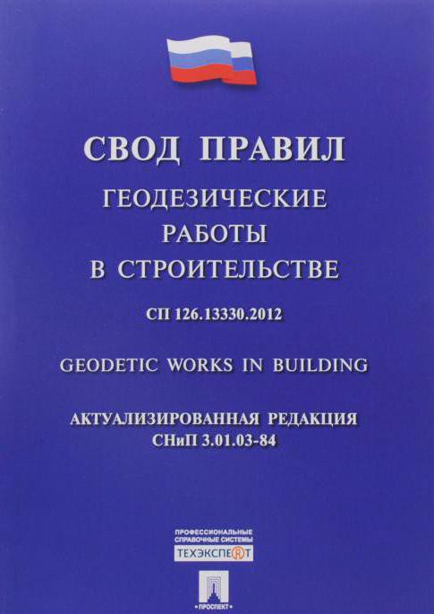 Geodetiskt arbete i byggande. Värde, typer, organisation, kontroll av geodetiskt arbete inom byggandet