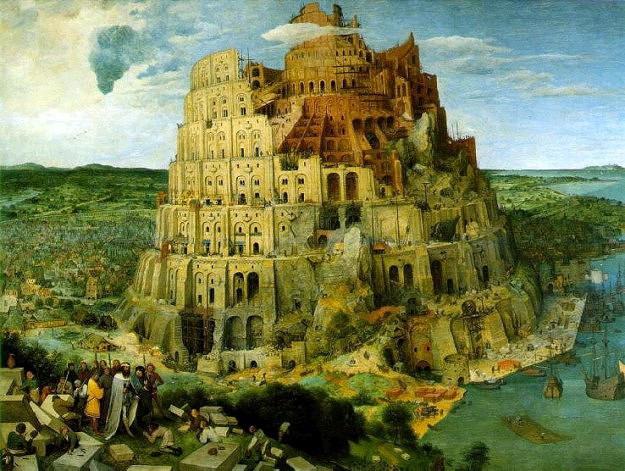 Bruegel Petrus äldsta tornet i Babel 