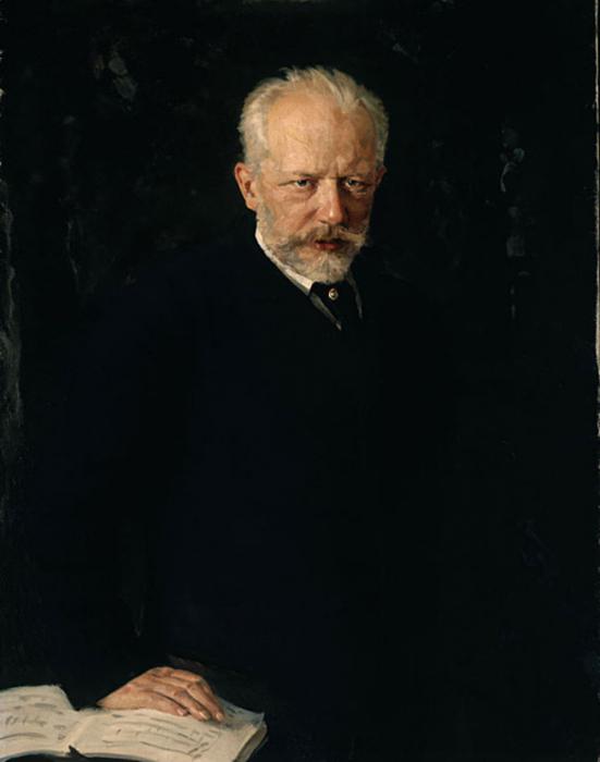 porträtt av Tchaikovsky