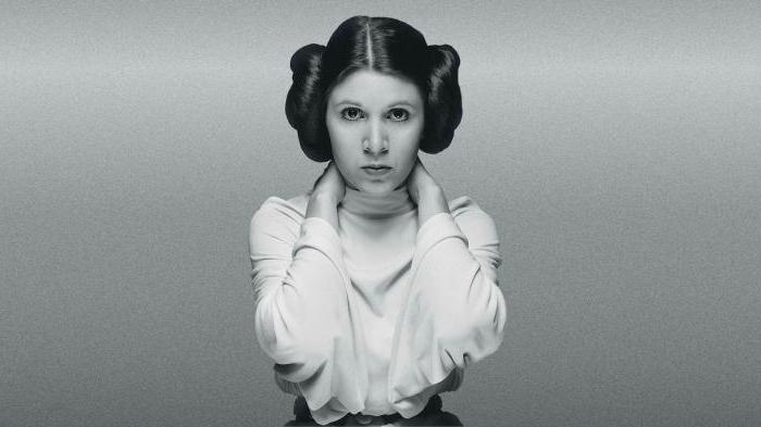 Prinsessan Leia - skådespelerska Carrie Fisher