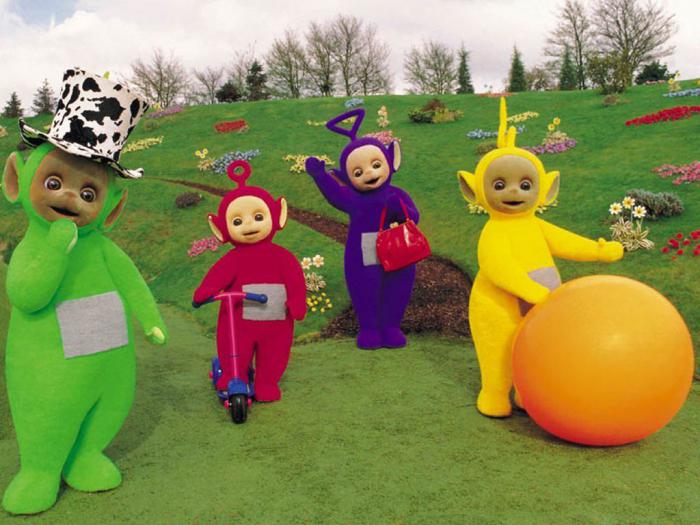 som de kallades Teletubbies 