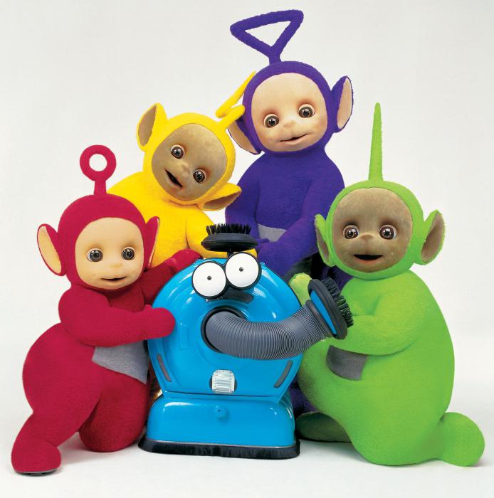 Vad var Teletubbies namn i färger 