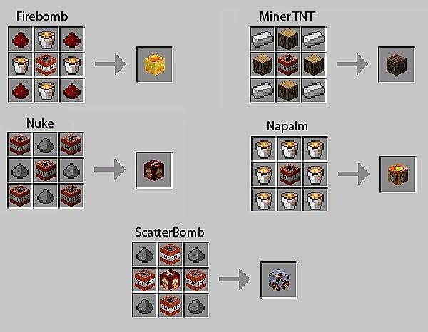 Minecraft-server med TNT