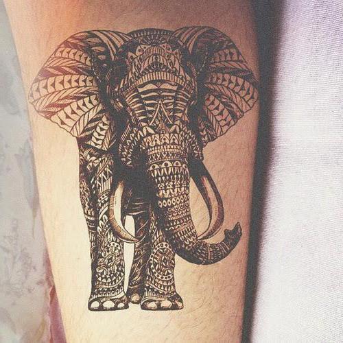 elefant tatueringar