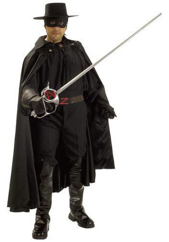 Suit Zorro - snygg klänning till en pojke med egna händer