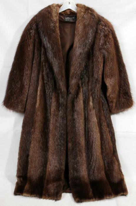 Fur coat beaver Moscow