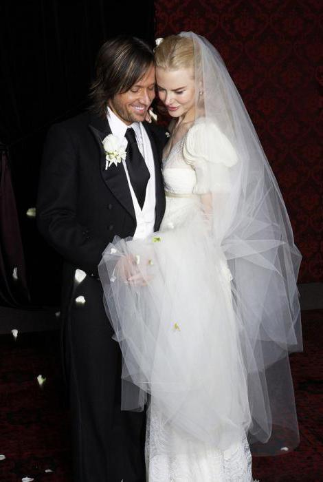 Whale Urban och Nicole Kidman Wedding