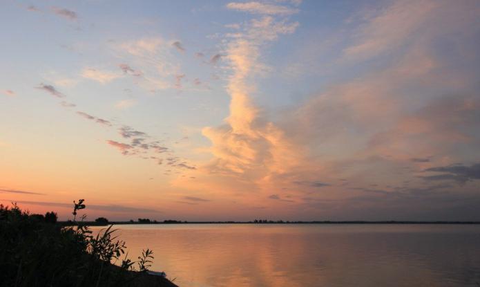 Karagaykul sjön Chelyabinsk regionen 