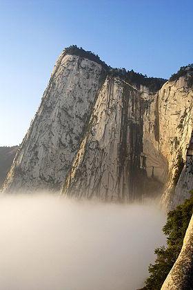 Mount Huashan. Kinesiska bergen