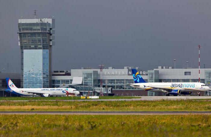 Yekaterinburg Airport (Koltsovo): allmän information, kontakter