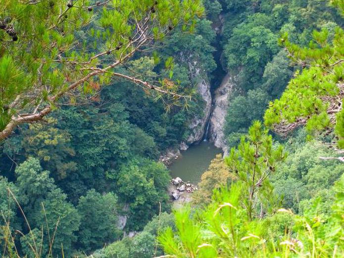 Agur Gorge i Sochi: beskrivning, utflykter. Agur vattenfall och Mount Ahun