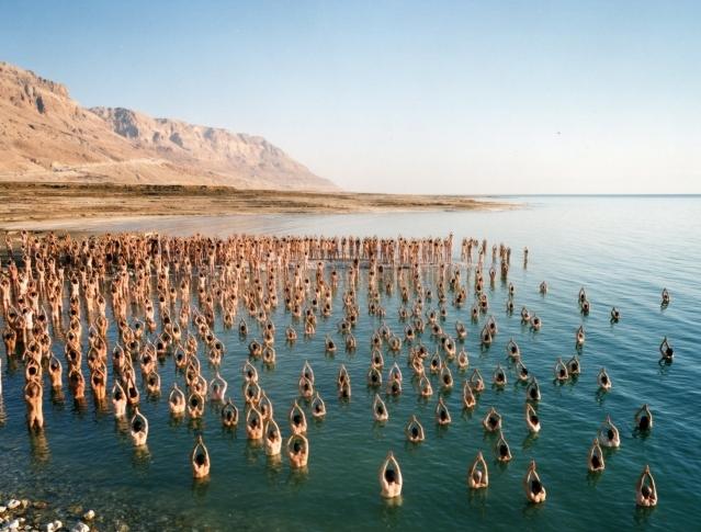 Den gudomliga Mellanöstern, där Döda havet ligger