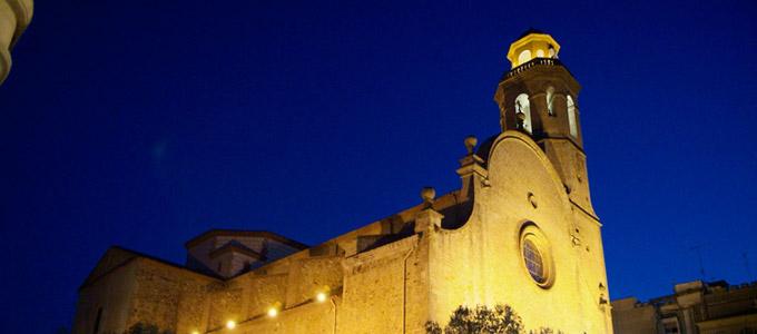 Calella stad i Spanien