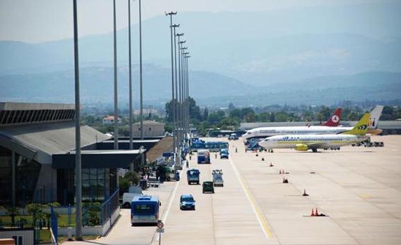 Vilken turkisk flygplats ligger närmast din utväg?