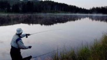 Mozhaiskoe reservoar är en vacker plats för vila och fiske!