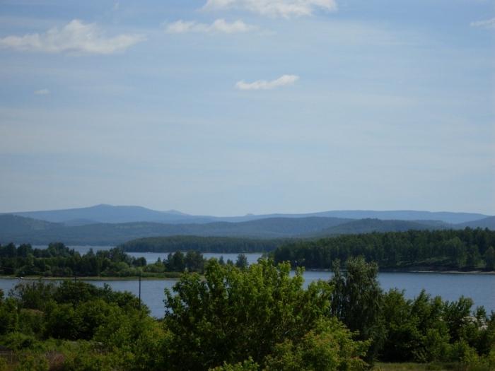 sjön i Chelyabinsk regionen