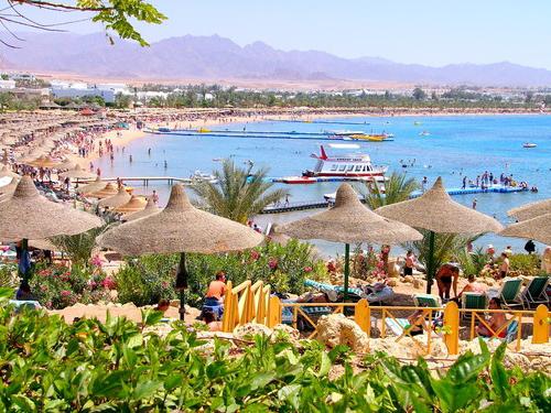 Naama Bay - ett vackert hörn av Egypten