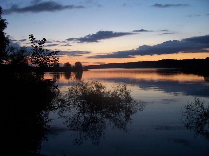 Ozerninskoe reservoar - en fiskplats