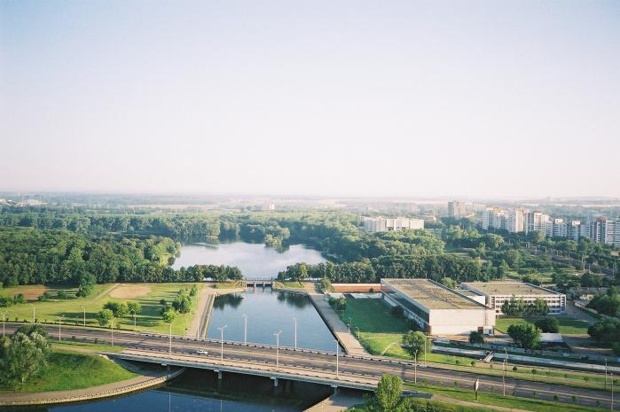 var är segerparken i Minsk 