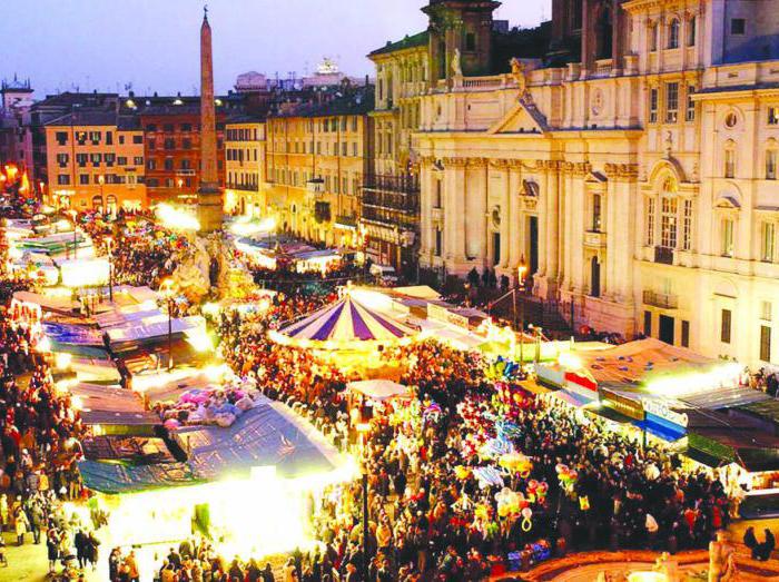 Piazza Navona i Rom: historia, foto, beskrivning