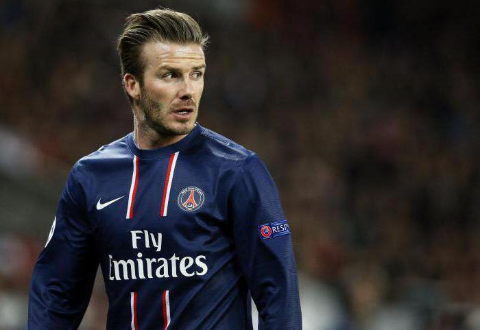 david beckham fotbollsspelare