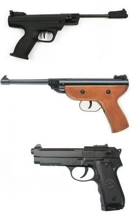 Hur man väljer en pneumatisk pistol: grundläggande vapenparametrar och urvalskriterier