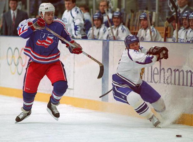 Olympiska spelen 1994: Spel när Rysslands hockeymagrupp inte tog någon plats