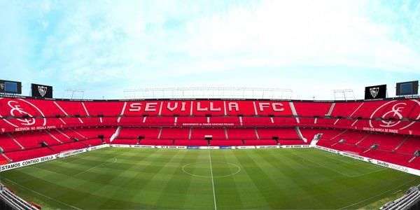 Den största stadion i Sevilla 