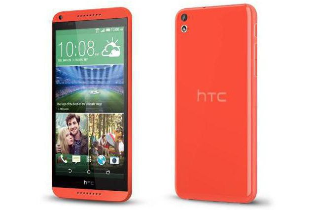 HTC Desire 816: recensioner, bilder, priser och specifikationer