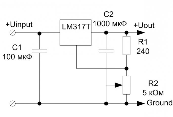 LM317T strömförsörjning 