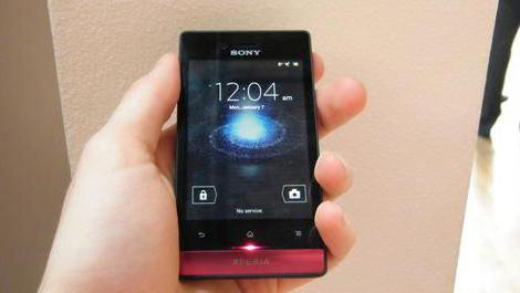 Smartphone Sony Xperia Miro: Recensioner och egenskaper