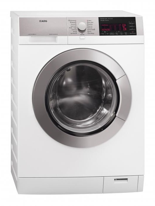 Tvättmaskiner AEG: egenskaper, granskning, recensioner. Hushållsapparater