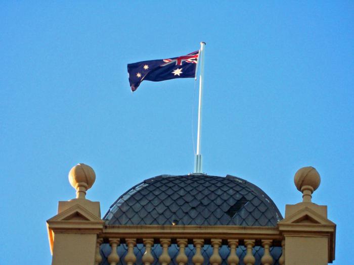 Flagga av Australien och dess historia