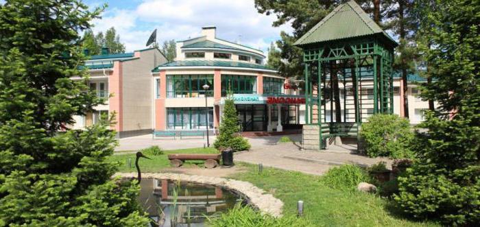 Berg Altai Sanatorium: vila och behandling